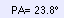 parallectic angle