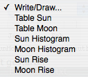 Write table
                draw