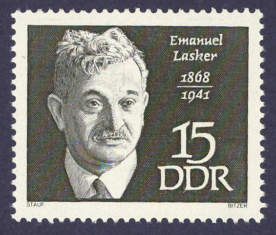 Emanuel Lasker 1868 1941 German Chess Grandmaster Mathematician