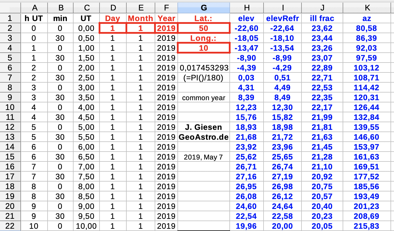 spreadsheet
        moon position download