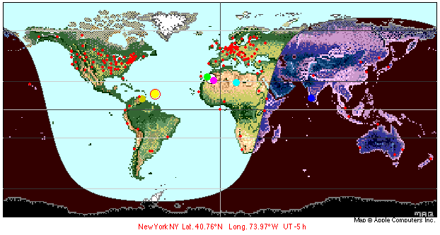 Declination Diagram On A Map. Click the map to get the